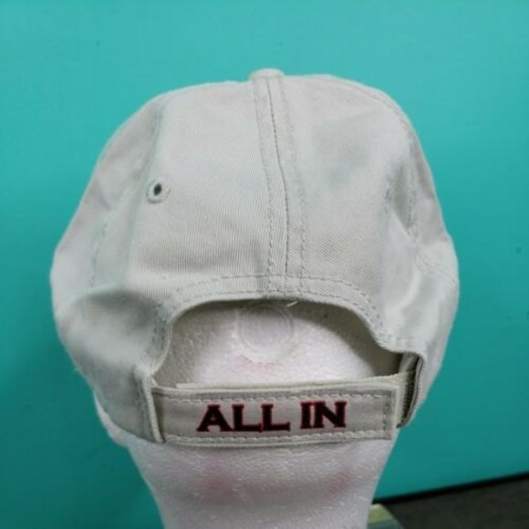 No Limit Texas Hold ‘Em Grey Baseball Cap Hat Hook and Loop Strap - Picture 4 of 7
